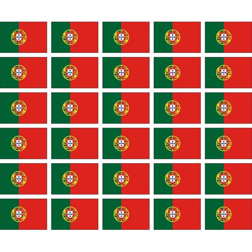 Womaha 30 Sheets Portugal Temporary Tattoos for Kids Football Temporary Face Tattoos…