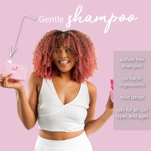 Kozma Curl Gentle Shampoo, 8.45 fl oz 250ml, Sulfate Free, Shampoo for Curly Hair, For All Curl Types, Curly Hair Products