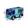 Hape Police Car with Siren | 3Piece Cops & Robbers Play Set with Action Figures