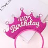 YISSION Happy Birthday Headband, Birthday Crown Birthday Girl Headband, Birthday Headband for Women Girls, Birthday Hair Accessories, Birthday Party Decoration Birthday Gifts