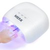 MEFA UV Nail Lamp, 72W UV Light for Gel Nails with 21pcs Lamp Beads, 3 Timers UV Dryer for Gel Nail Polish Polygel Fast Curing, LED Nail Lamp Professional UV Light for Home Salon Nail Tools