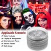 SOVONCARE Gray Temporary Hair Wax Color, Professional Styling Pomades Natural Hairstyle Clay for Men & Women Christmas Cosplay Date 4.23 oz (Sliver Gray)