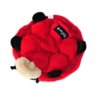 ZippyPaws Squeakie Crawler Plush Dog Toy, Chew Toy with 7 Squeakers and Stuffing, Betsey The Ladybug