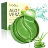 Aloe Vera Eye Mask- 60 PCS Aloe Vera Under Eye Patches-Under Eye Patches for Dark Circles,Eye Puffiness & Dark Circles Treatment,Reduces Wrinkles & Fine Lines,Improves & Firms Eye Skin