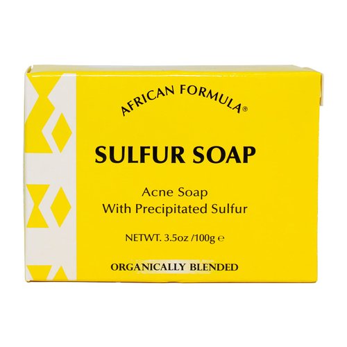 Sulfur Soap Jabon de Azufre (6-PACK) Acne Treatment Facial Soap (3.5oz)