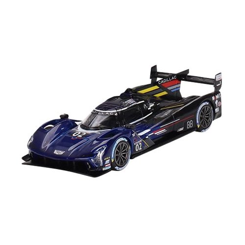 True Scale Miniatures Model Car Compatible with Cadillac V-Series.R #02 Cadillac Racing 2023 IMSA Daytona 24 Hrs 1/64 Diecast Model Car Mini GT MGT00669