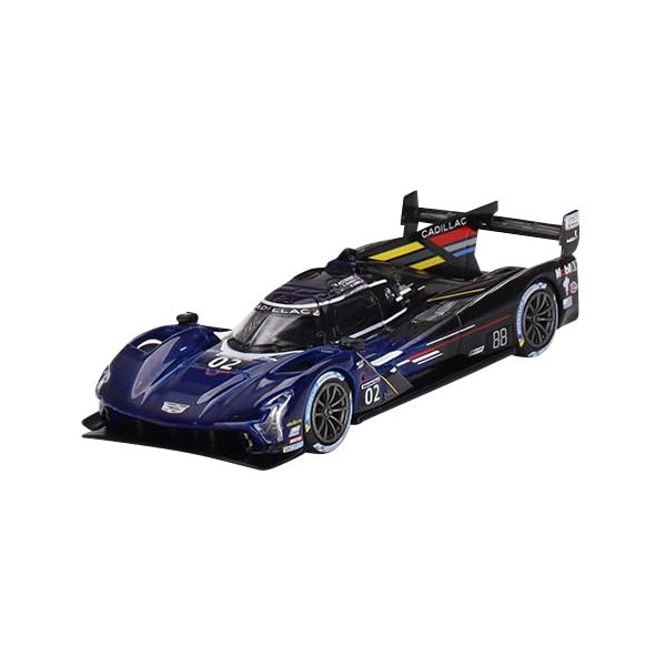 True Scale Miniatures Model Car Compatible with Cadillac V-Series.R #02 Cadillac Racing 2023 IMSA Daytona 24 Hrs 1/64 Diecast Model Car Mini GT MGT00669