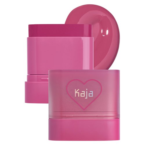Kaja Dewy Bar - Creamy Multi-Stick Blusher & Lip Balm, Korean Cream Blush Stick for Cheeks and Lips, 45% Moisturizing Oil, Apple Extract, Vitamin-Hyaluronic Acid Infused, 06 Grapefruit Gelato, 10g