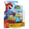Nintendo Super Mario Collectible Magikoopa 4" Poseable Articulated Action Figure with Wand Accessory