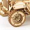 ROKR 3D Wooden Puzzle for Adults Mechanical Car Model-DIY Building Vehicle Kits-Brain Teaser Toys-Gift for Men Women on Birthday/Christmas Day (Army Field Car)
