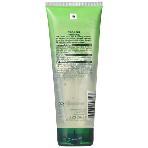 Garnier Fructis Style Pure Clean Styling Gel, 6.80 Oz ( Pack of 6)