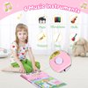 Toys for 3 Year Old Girls Gifts - Piano Book Educational Toddler Musical Toys for Kids Ages 3 4 5 6 7 8 Years Old Learning Birthday Christmas Xmas Stocking Stuffers Fillers for 2-4 3-4 3-5 3-6 5-8
