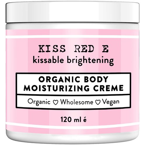 KissRedE Best Anti Aging Body Cream. Moisturizing Cream for Face Hands Body. Natural Anti Aging Cream Dry Skin - Vegan Organic 4 OZ