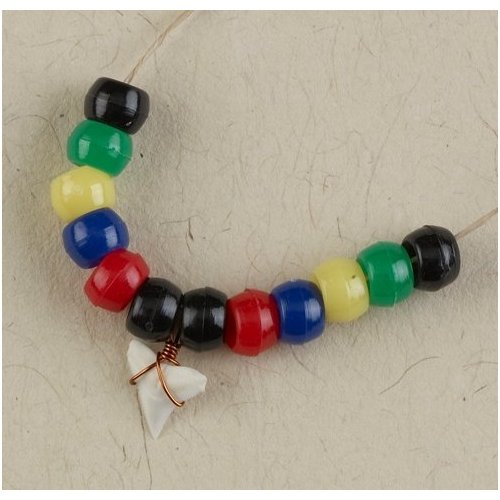 Nature-Watch Shark Tooth Necklace Craft Kit (Makes 25 Projects)