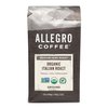 Allegro Coffee Organic Italian Roast Ground Coffee, 12 oz