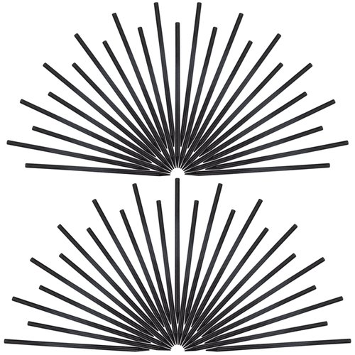 inSowni 50 Pack Blank Wooden Hair Sticks Pencil Hair Pins Classic Vintage Retro Hanfu Chinese Chopsticks Base DIY Bun Updo Holder Accessories for Women Girls (50 Pieces (without Hole))
