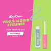 Lime Crime Venus Pigmented Liquid Eyeliner with Precision Brush, Butterfly (Bright Aqua) - Ultra Matte Water-Based Formula is Long-Lasting, Smudge-Proof & Quickly Dries - Vegan & Cruelty-Free