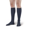 Ames Walker AW Style 166 Men's Travel 15-20 mmHg Moderate Compression Knee High Socks Brown Medium