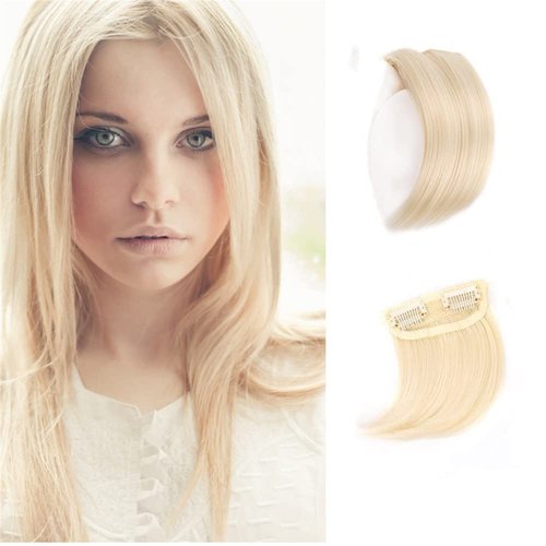 2 PCS Thick Hairpieces Clip in Hair Extensions Synthetic Invisible Seamless Hair Pads Adding Extr...