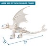 Toysvill Day White Dragon Building Block Toy, Action Figures (Light Fury) [257 Elements]