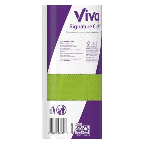 Viva Signature Cloth Paper Towels, Choose-A-Sheet, Big Roll, 12.67 Ounce