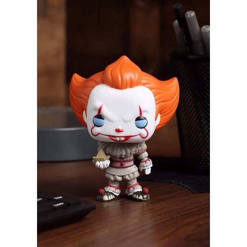 Funko Pop! Movies: It - Pennywise with Boat (Styles May Vary) Collectible Figure