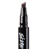 Skone Cosmetics | Brow Ink Pen | Jumbo Eye Brown Tattoo Eyebrow Pen Micro Fork Tip Applicator Eye Brow Pencil Dark Brown Semi Permanent Tint for Arching & Defining Brows