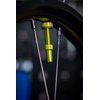 Muc-Off Tubeless Valves V2, Green 44mm - Tubeless Valve Stems with Valve Core Removal Tool for Tubeless Tires - Includes Presta Valve Stem Caps