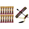 Glider Flying Slingshot Plane Toy (Pack of 12) Pinata filler Party Favors Play Foam Airplanes Prize Gifts Toys for Kids and Adults Sling Flying Toy I 2340-12p