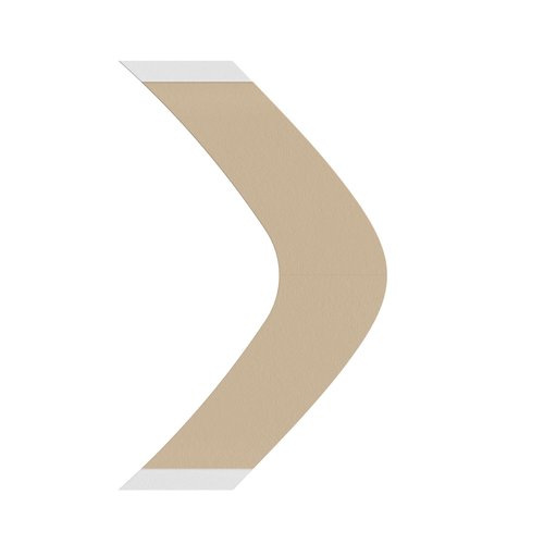 Sunshine Tape | Premium Wig Tape | 36 Pieces | Clear Double Sided Adhesive (AA Curve)