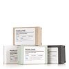 MARLOWE. Soap Discovery Gift Set, Mens Skin Care Variety Selection of Exfoliating Body Scrub, Charcoal, Moisturizing & Polishing Body Bar Soaps for Men, 4 Pack