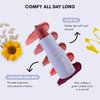 Clover Comfy Matte Lipstick | Non Drying Lipstick, Moisturizing And Lightweight, High Pigmented Lipstick | Cruelty-Free & Vegan Lip Makeup | Shade - Blissful