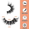 False Lashes Wispy False Eyelashes Fluffy Lashes Natural Look Cat Eye Lashes Gorgeous Soft Fake Eyelashes 7 Pairs Lashes Pack