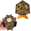 Litdevil Puzzle Box Detachable, Lament Configuration, Puzzle Box Functional with Base, Deformation Lock Puzzle Box Decoration Movies Props Halloween Cosplay