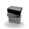 fkd. 6 Pack. Luxury 3-in-1 Hand made, Charcoal detox soap bar for men (Face, Body & Hair)., Black