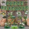 Yoyuspy Camo Birthday Party Decorations - 13PCS Army Birthday Party Decorations Set Camo Happy Birthday Banner Hanging Swirls Honeycomb Centerpieces Decor Military Theme Party Supplies for Boys