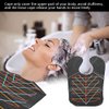 Hair Capes Professional for Dyeing hair Hairdressing Waterproof Oilproof Cutting Hair Beard Hairdressing Salon Barber Cape Anti-static Haircut(Black)