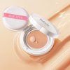 BLUE LOVE Cushion Liquid Foundation BB Cream, Lightweight Makeup BB Cream Long Lasting Concealer, CC Cream Tinted Moisturize Foundation for Face Makeup and Mature Skin (Natural)