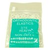 100 pack Orthodontic Elastic Bands 3/16 Inch diameter non latex - Great for Dreadlocks, Braids, Top knots