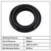 EVIL ENERGY 4AN Fuel Line, AN4 Braided Fuel Hose Nylon CPE 10FT Black