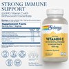 SOLARAY Buffered Vitamin C 500mg - with Bioflavonoids, Rose HIPS and Acerola Cherry - Immune Support Supplement - Easy to Digest, Vegan, Lab Verified, 60-Day Guarantee - 250 Servings, 250 VegCaps