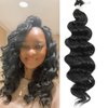 7 Packs Ocean Wave Crochet Hair Pre Looped 14 Inch Shoulder Length Braiding Hair Deep Wave Wavy Ocean Wave Crochet Braids Synthetic Hair Extensions for Women (14Inch, 1B)
