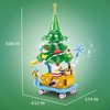 KAZI Christmas Tree Building Toys for Kids,Christmas Toys Sets for Boys Girls Ages 8+,Mini Christmas Tree Decorations for Tabletop and Home,Christmas Party Favors