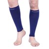 Doc Miller Premium Calf Compression Sleeve 1 Pair 20-30mmHg Graduated Support for Sports Running Circulation Recovery Shin Splints Varicose Veins (Dk Blu, M)