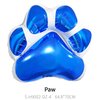 CYMYLAR 3PCS 25 * 28 inch Blue White Dog Paw Balloon Blueyi Foil Balloons/Blueyi Birthday Party Supplies Balloons/Baby Shower Girls and Boys Blue Theme Happy Birthday Party Decorations