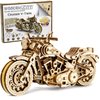 WOODEN.CITY Cruiser 3D Motorcycle Puzzle for Adults - Motorcycle Building Kit Adult - Wooden Model for Adults to Build - Build Your Own Motorcycle Kit - 3D Wooden Puzzle Model Motorcycle Kit to Build