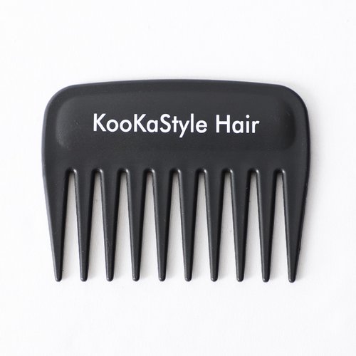 KooKaStyle Wide Tooth Comb, Portable Anti-static Comb for Human Hair Synthetic Hair Extensions Wigs Hairpieces, Styling Hair Comb for Straight Wavy Hair for Women2#