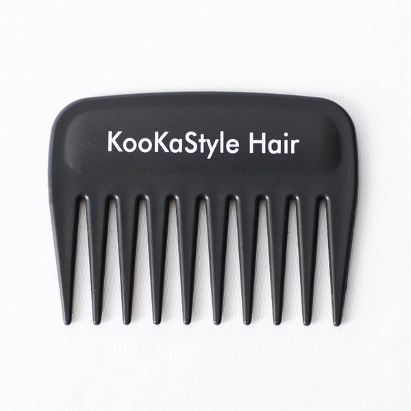 KooKaStyle Wide Tooth Comb, Portable Anti-static Comb for Human Hair Synthetic Hair Extensions Wigs Hairpieces, Styling Hair Comb for Straight Wavy Hair for Women2#