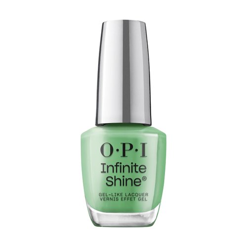OPI Infinite Shine Long-Wear Dark Crème Finish Opaque Green Nail Polish, Up to 11 days of wear & Gel-Like Shine, Won for the Ages, 0.5 fl oz