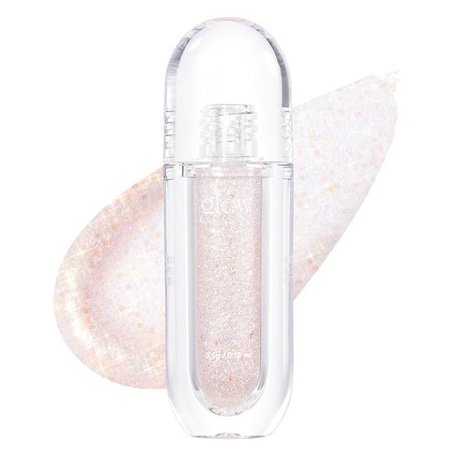 Glow Shattered Glass Glitter #1979 : Long Lasting, Shimmering Eye Glitter, Liquid Glitter Eyeshadow & Highlighter with Precision applicator, 0.1 oz